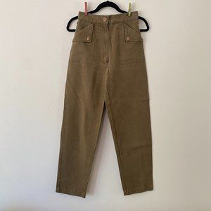 Ilana Kohn Huxie Pants in Umber Canvas